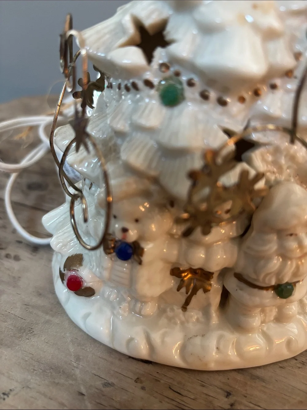 Vintage lighted ceramic